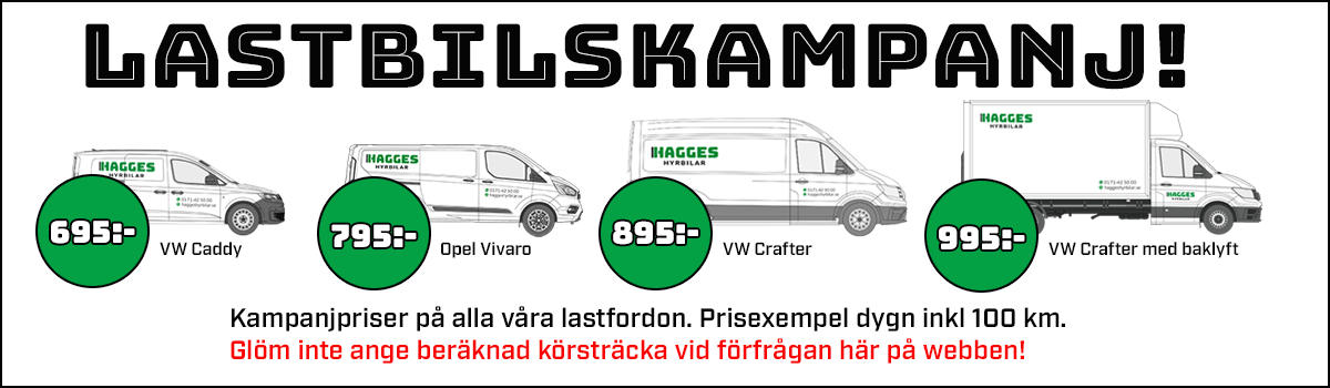 Kampanj lastbilar